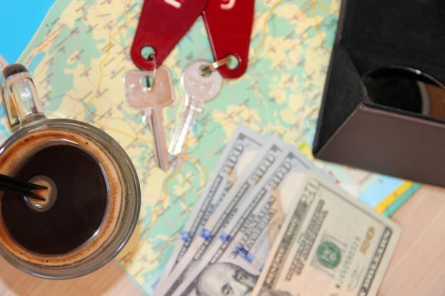 A split image comparing the coverage areas of standard travel insurance (limited to vacation destinations) and digital nomad insurance (covering various global locations). The digital nomad insurance side shows icons representing various remote work activities, while the travel insurance side shows tourist attractions.