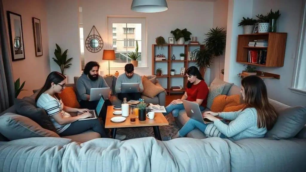 Affordable co-living spaces for remote workers