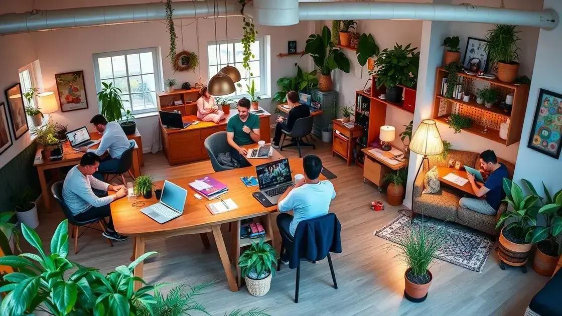 Benefits of co-living for remote workers