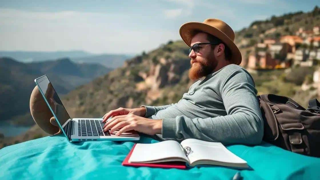 Balancing work and travel as a digital nomad