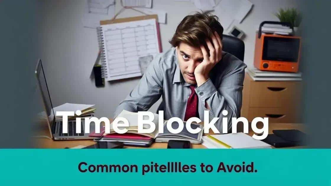 Common pitfalls to avoid