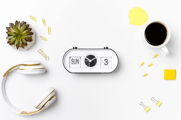 A digital interface showing options for personalized Pomodoro timers, including variable work intervals, break durations, and preferred background sounds for focus and relaxation.