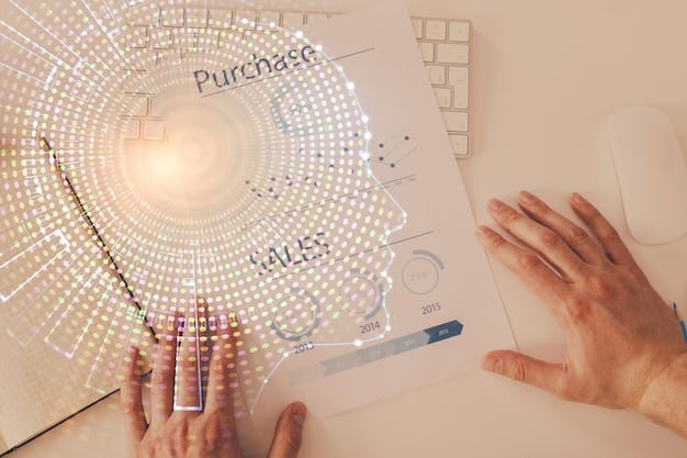 A close-up shot of a user dragging and dropping elements within a data visualization tool interface to create a custom chart. The interface contains various chart options, color palettes, and data fields, emphasizing the customization process.