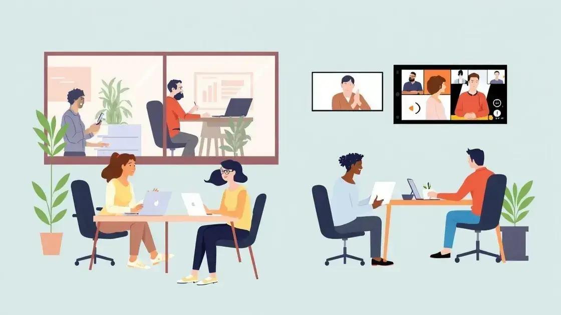 Key benefits of a hybrid work policy