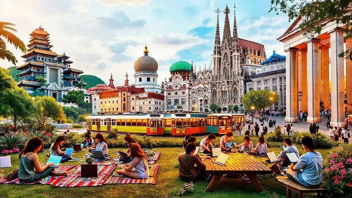 Top international cities for remote work