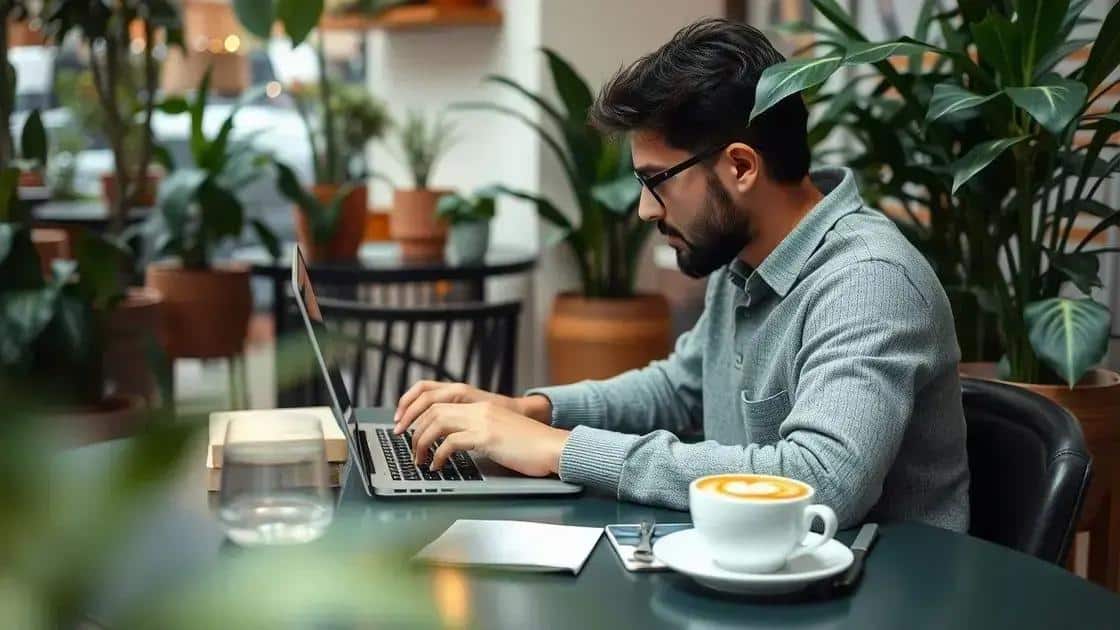 Setting up your workspace while traveling