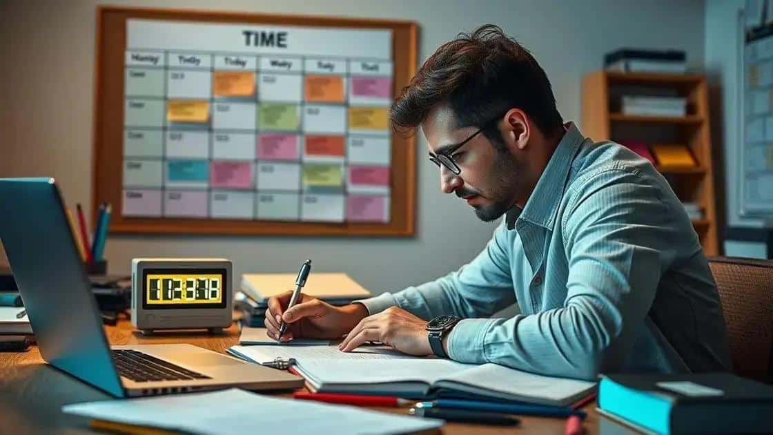 Time management techniques