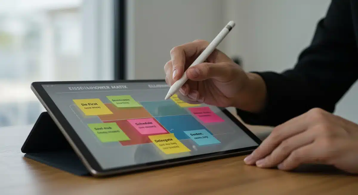 Digital Eisenhower Matrix for remote task classification and delegation