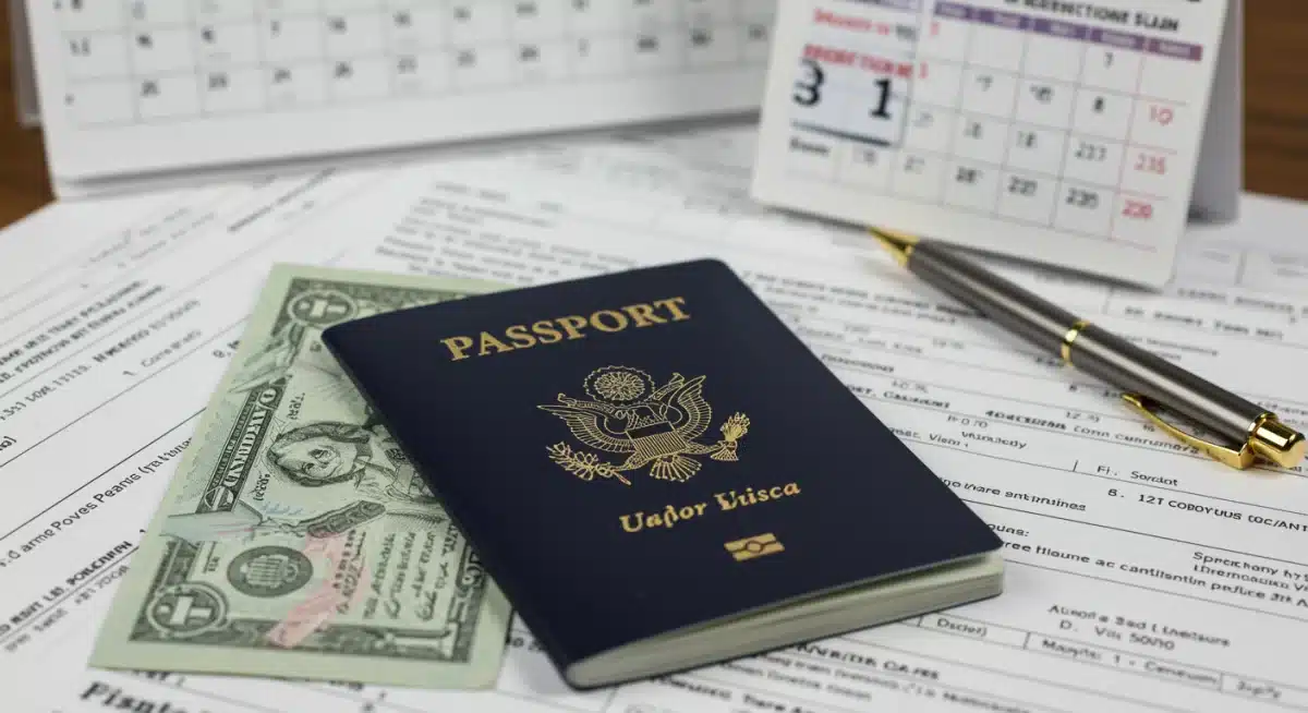 US passport and visa application documents for 2025 digital nomad planning
