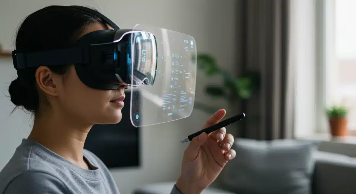 Augmented reality headset for focused remote work in 2026