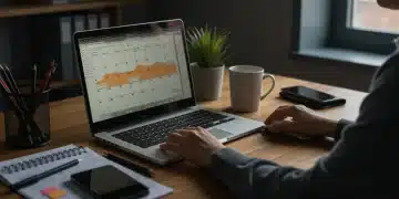 Time Blocking for Uninterrupted Focus: A 2026 Guide to Scheduling Your Remote Day Organized remote work desk with time-blocked calendar for focused productivity