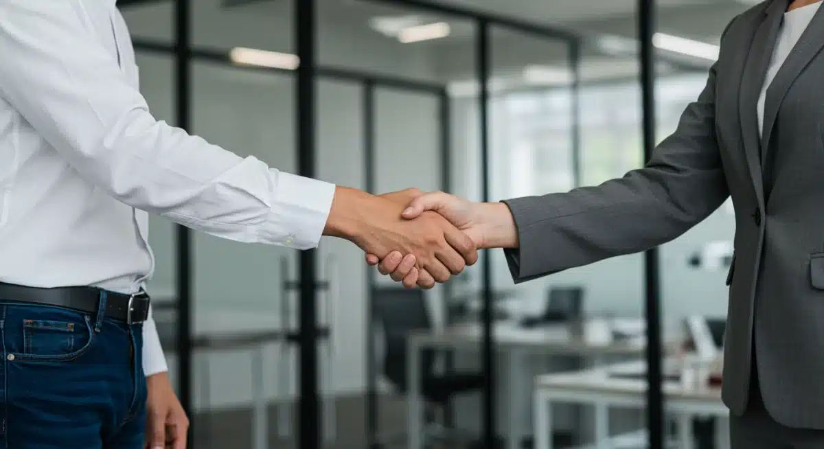 Successful freelance contract negotiation and agreement.