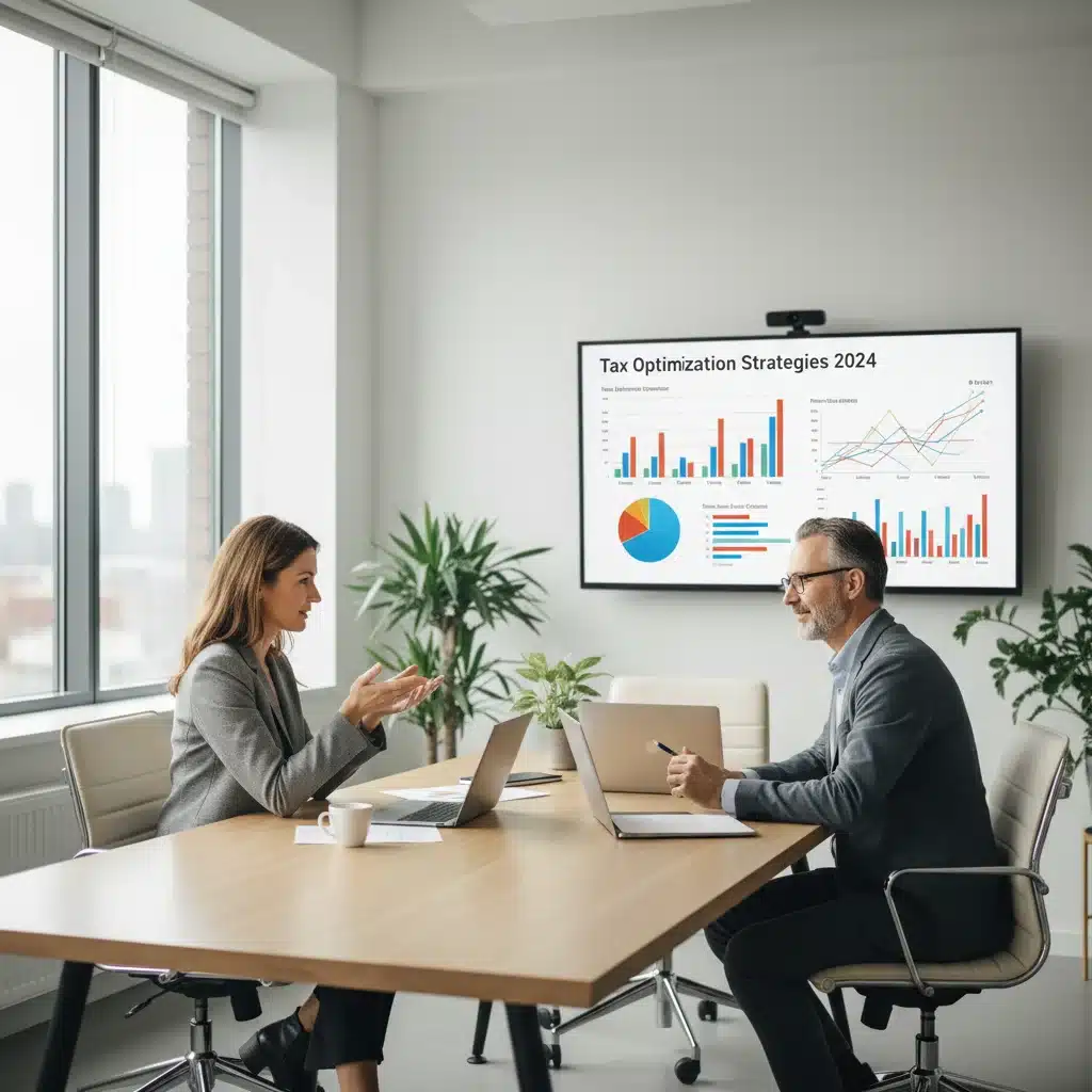 Freelancer consulting with a tax advisor on deduction strategies