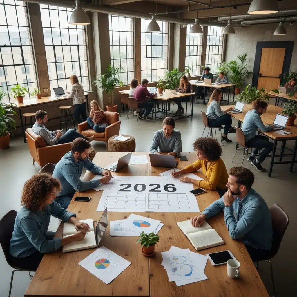 Freelancers preparing for 2026 tax law changes with financial documents
