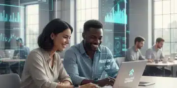 US freelancers collaborating, symbolizing time saved with CRM automation