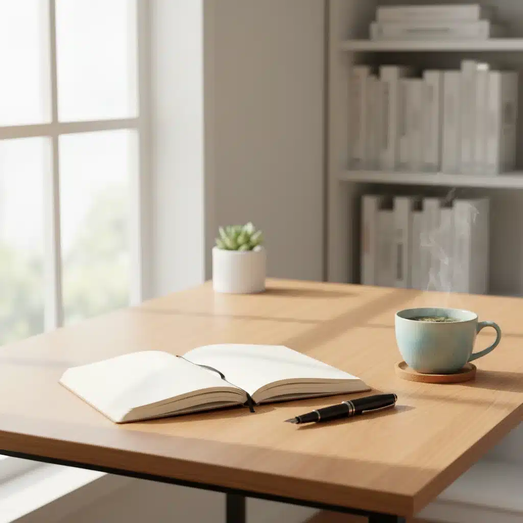 Organized, distraction-free workspace for deep work and enhanced concentration.