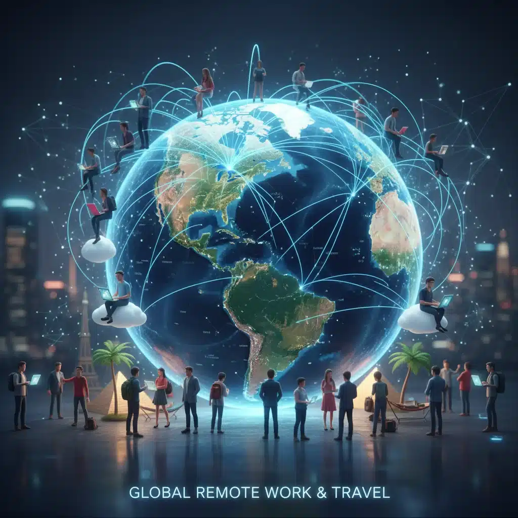 Global impact of US visa policy on digital nomad travel