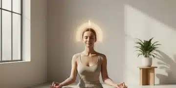 Mastering Unbreakable Focus: 6 Habits for Sustained Attention Person meditating, achieving deep, sustained focus and mental clarity.
