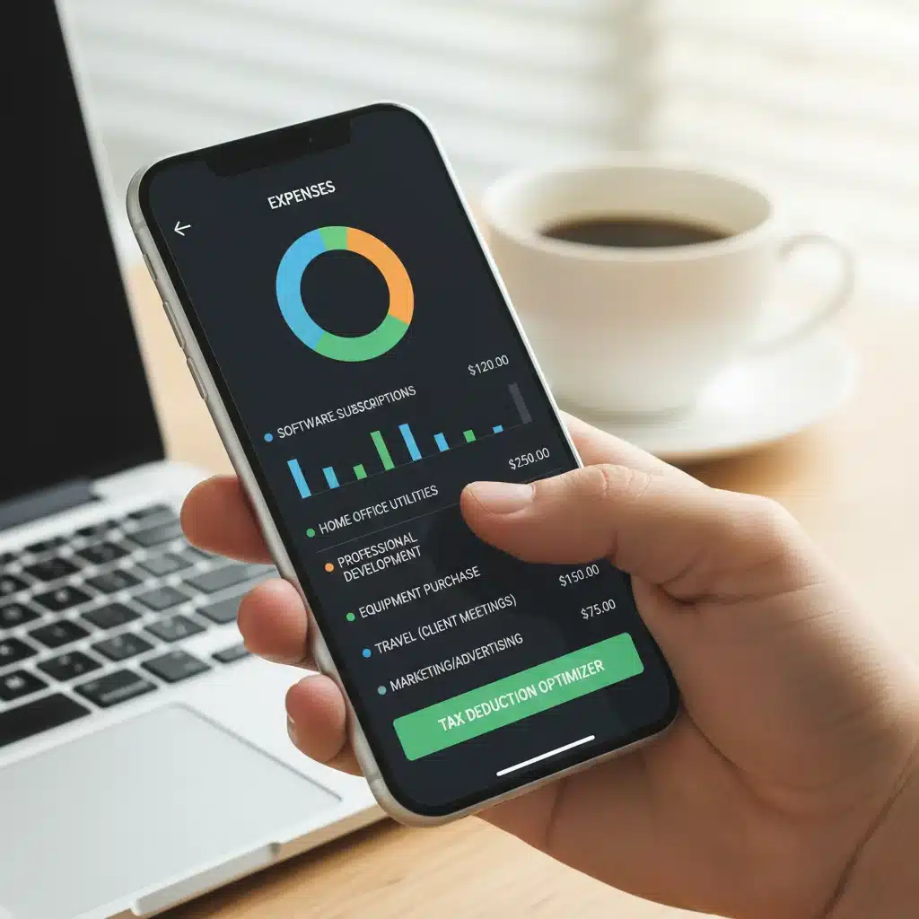 Digital expense tracking for freelancer tax deductions