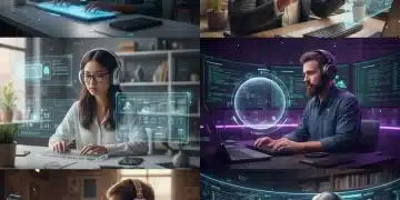 Focused remote employees using advanced concentration tools in 2026